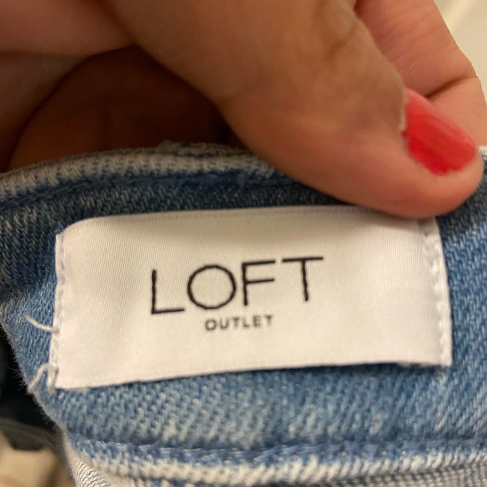 Jean skirt size 12 from loft outlet